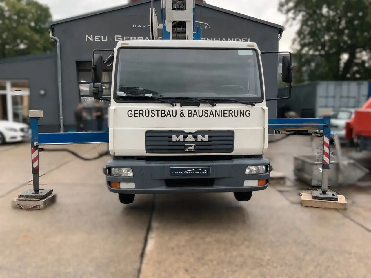 MAN 8.163 L2000 Klaas K28-34 Autokran Dachdeckerkran, foto 4