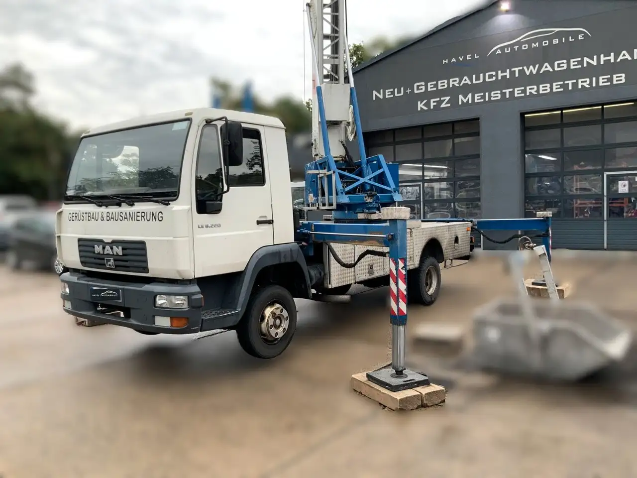 MAN 8.163 L2000 Klaas K28-34 Autokran Dachdeckerkran, foto 10