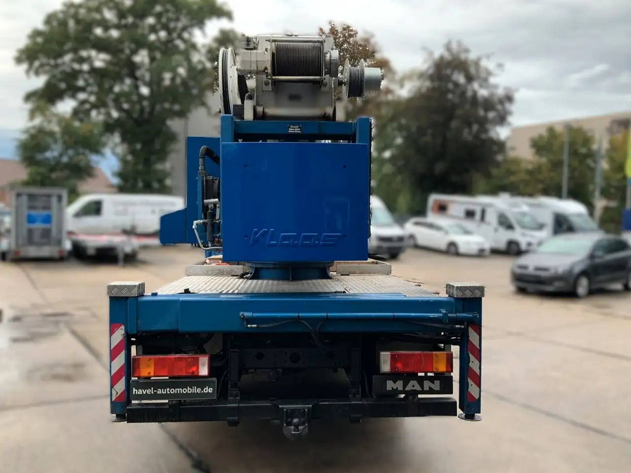 MAN 8.163 L2000 Klaas K28-34 Autokran Dachdeckerkran, foto 6