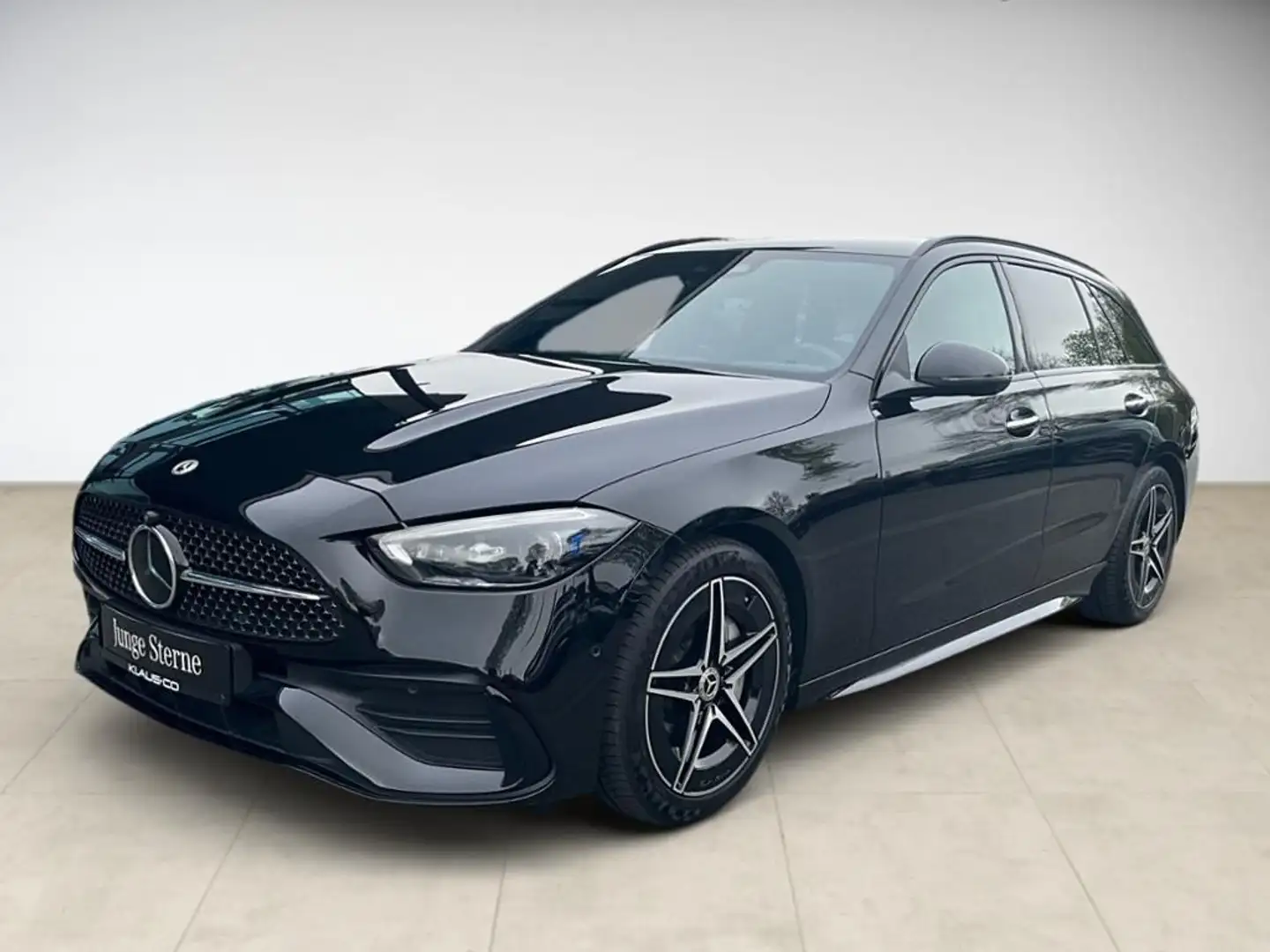 Mercedes-Benz C 220 d T AMG Style Schwarz - 1