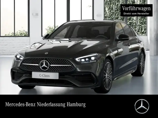 Mercedes-Benz C 200 AMG+NIGHT+PANO+360+19"+TOTW+KEYLESS+9G