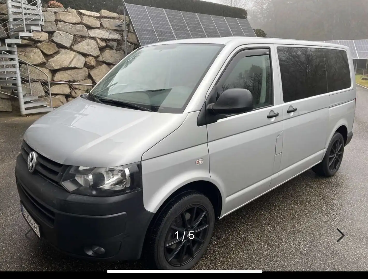 Volkswagen T5 Kombi VW T5 Kombi 2,0 BMT TDI 4motion D-PF Kleinbus Grau - 1