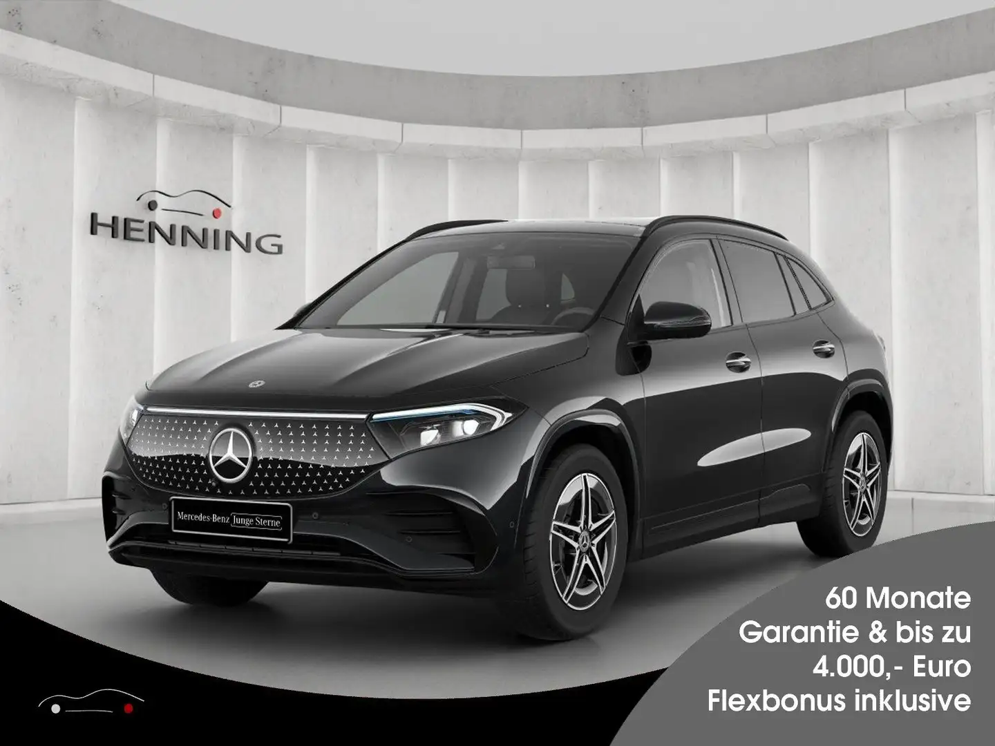 Mercedes-Benz EQA 300 AMG 4Matic Panorama 360° Night-Pak Totw. Schwarz - 1