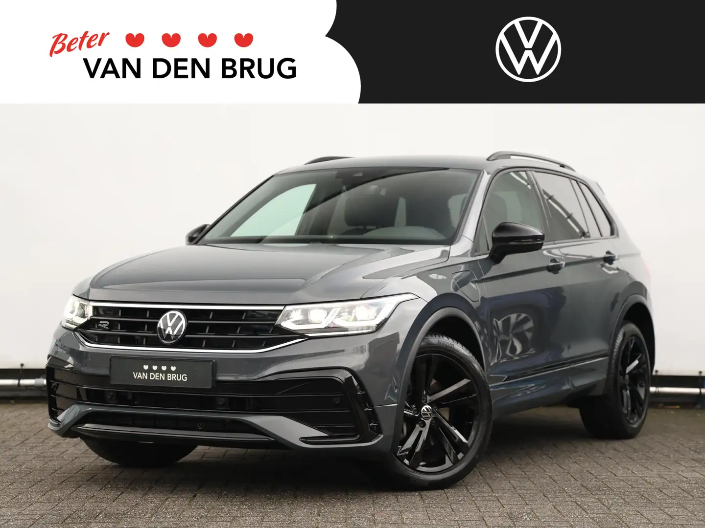 Volkswagen Tiguan 1.4 TSI eHybrid R-Line Business 245PK DSG Black St Grijs - 1