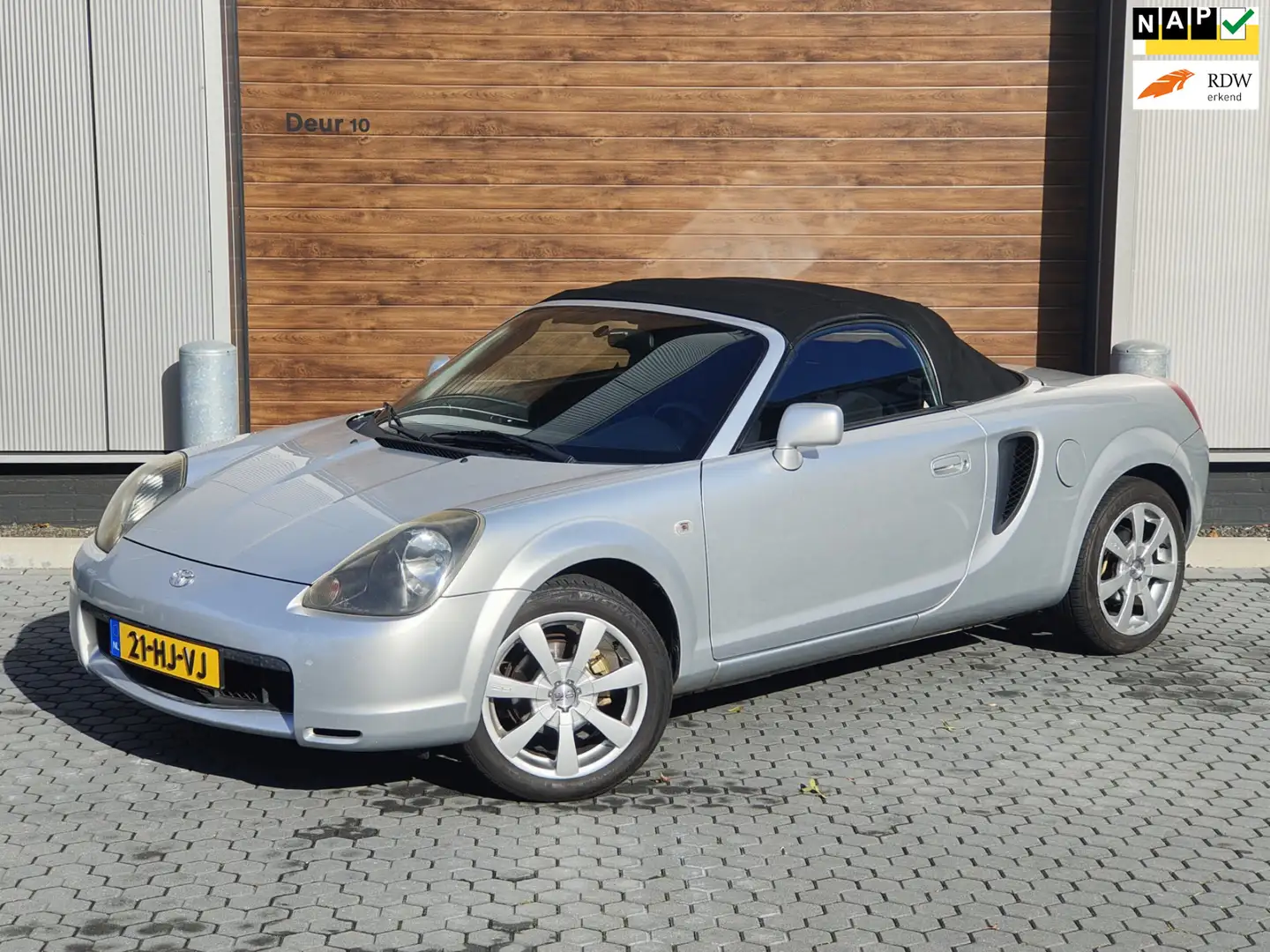 Toyota MR 2 1.8-16v VVT-i Stoffen kap Apple Carplay Navi Gris - 1