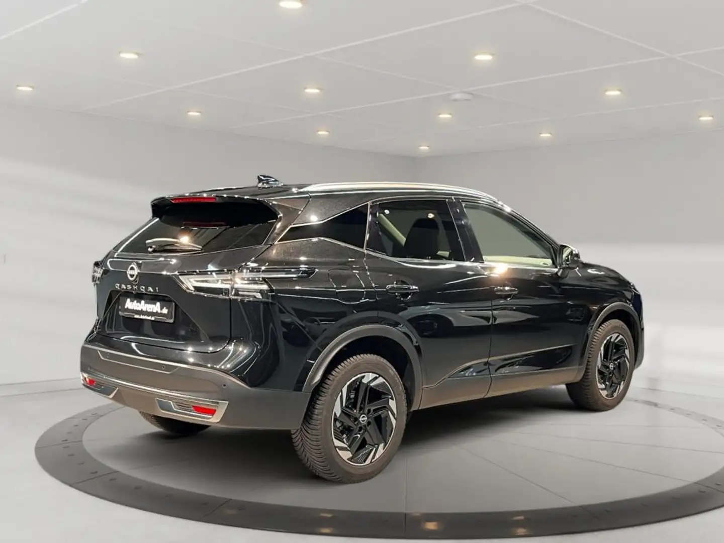 Nissan Qashqai 1.3 DIG-T N-Connecta  Fahrassist+HUD+360 Schwarz - 2
