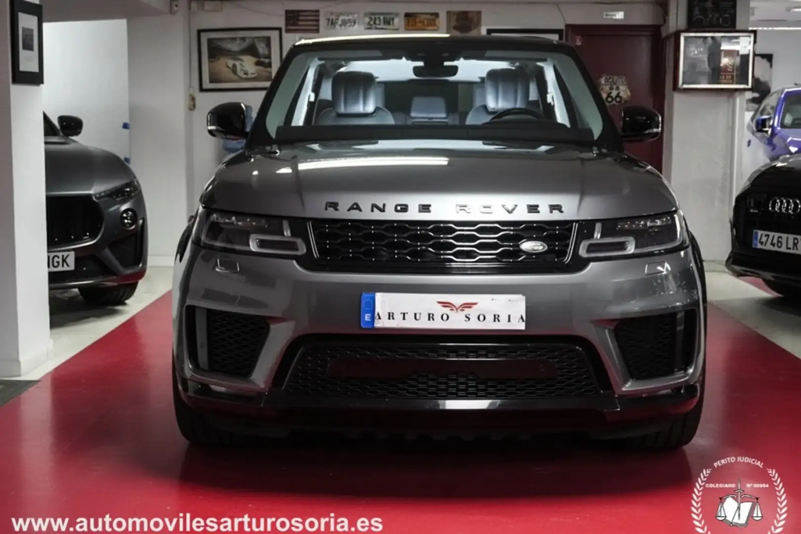 Land Rover Range Rover Sport 3.0SDV6 HSE Aut. 306 Gris - 1