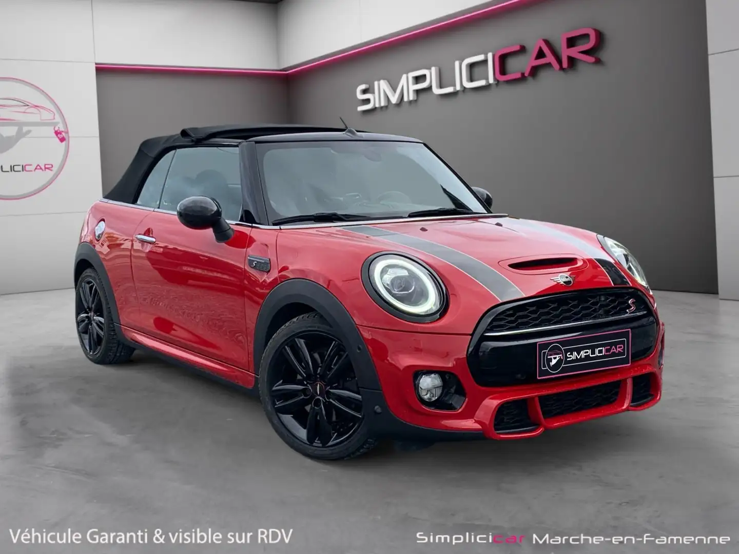 MINI Cooper S Cabrio Mini Cabriolet 2.0AS Cooper S OPF (EU6d-TEMP) Rood - 1