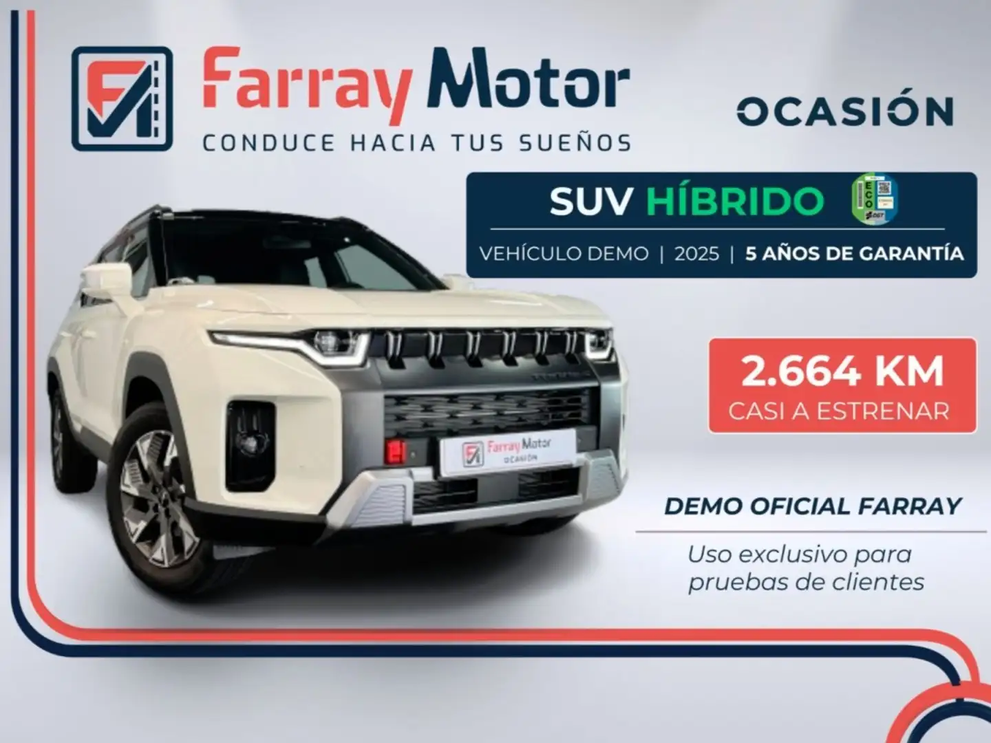 SsangYong Torres G15 HEV Life Aut. Blanco - 1