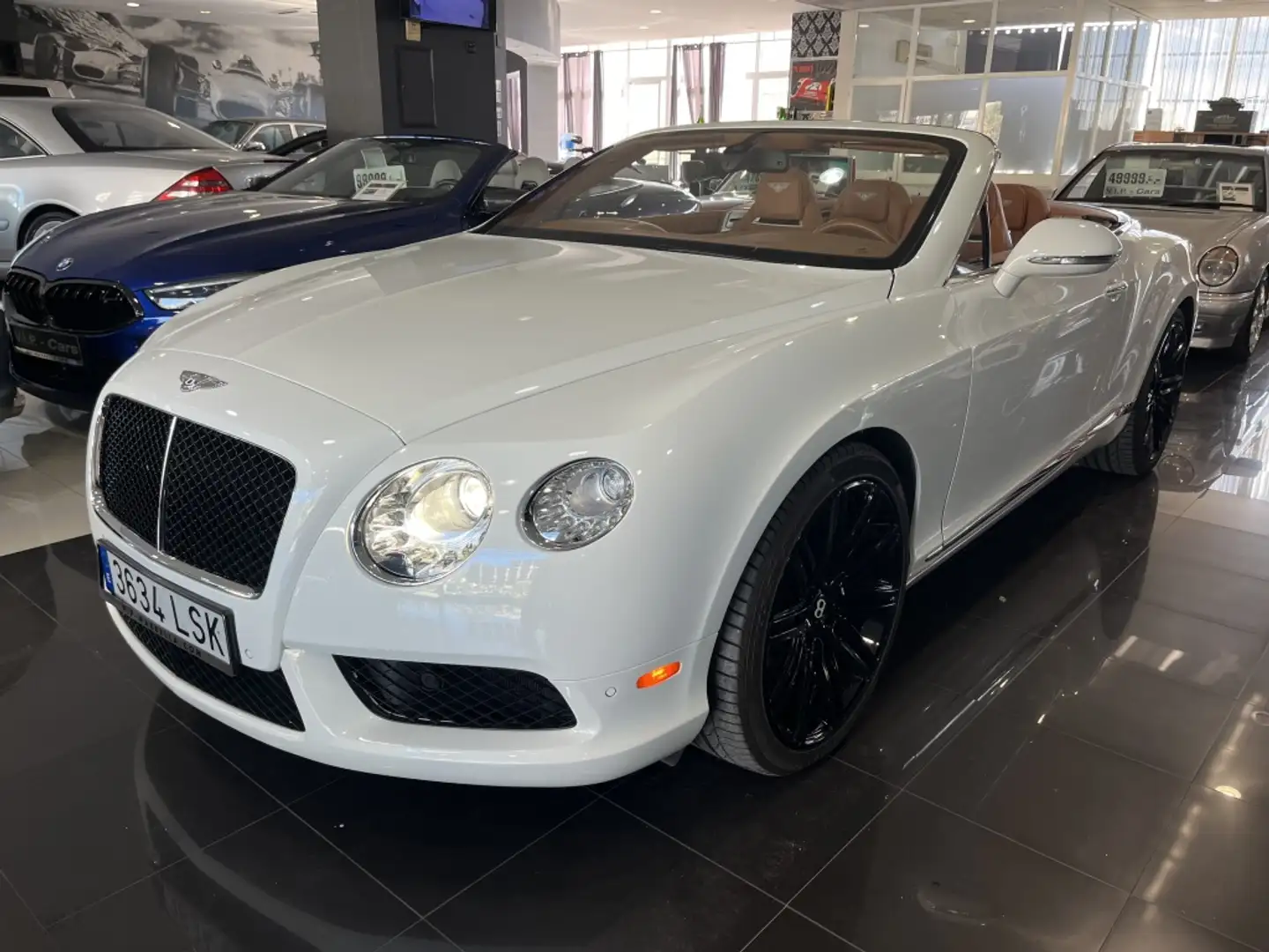 Bentley Continental GT Convertible V8 S Blanco - 1