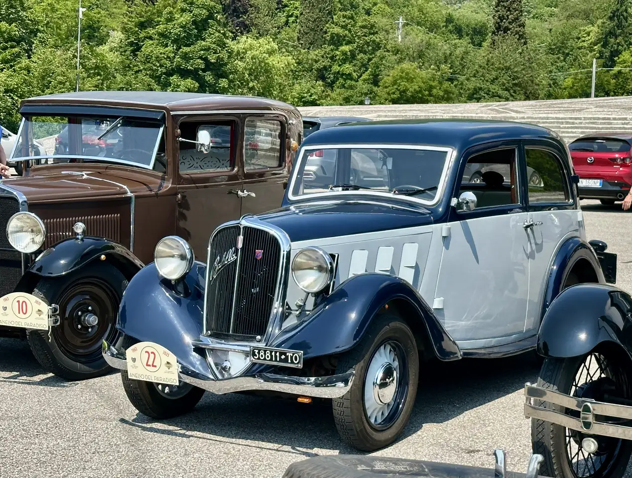Fiat Balilla 4 porte GHIA targa ORO, foto 3