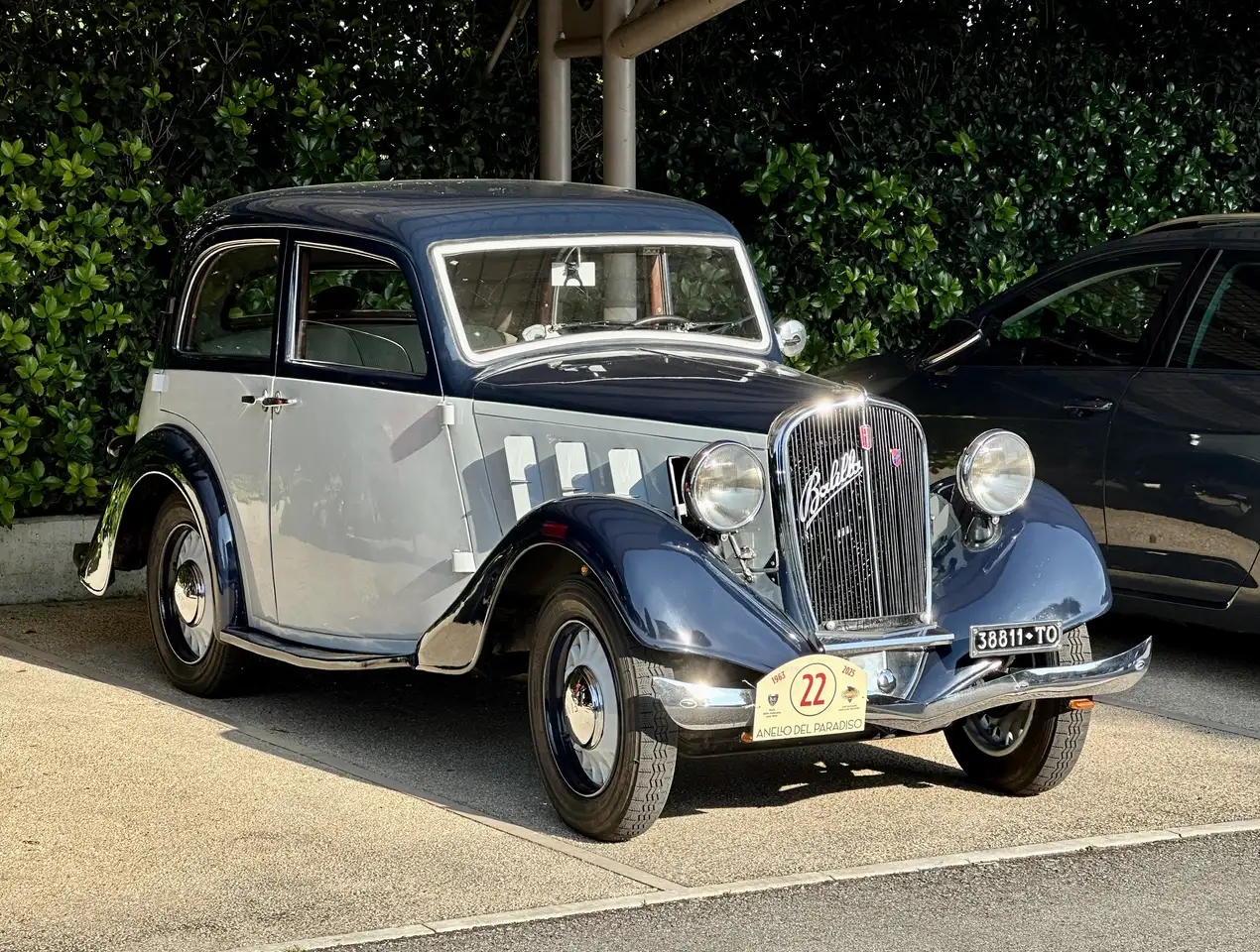 Fiat Balilla 4 porte GHIA targa ORO, foto 5
