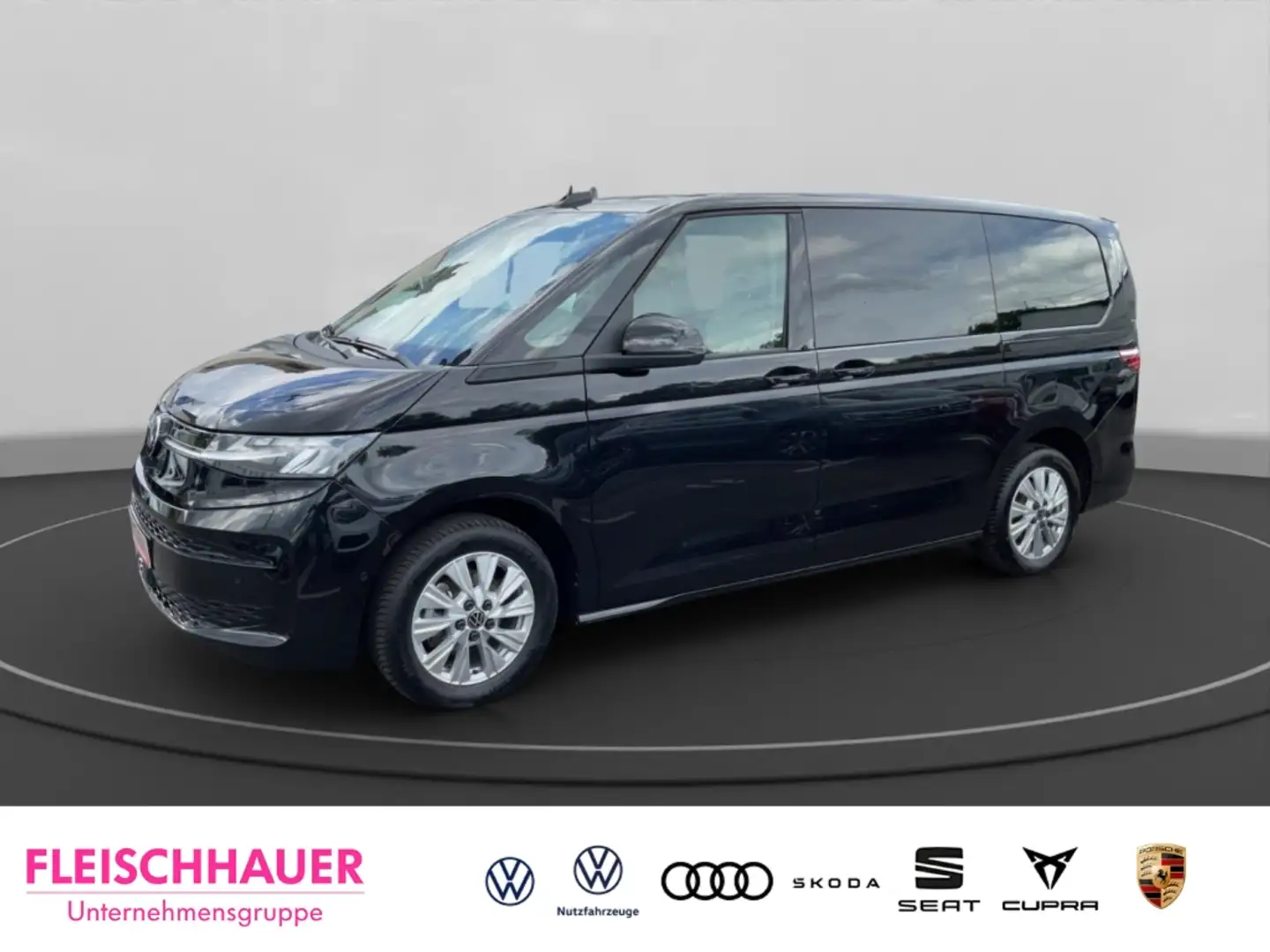 Volkswagen Transporter lang 2.0 TDI Life AHK-klappbar Navi Digitales Cock Noir - 1