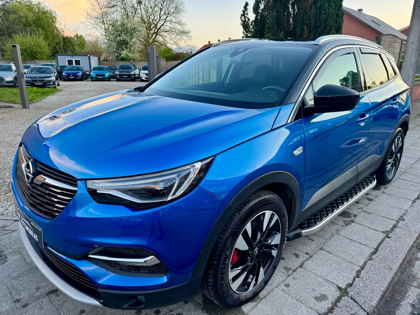 Opel Grandland X 1.5 Turbo D Ultimate S*GPS*CAMERA*CUIR*BOITE AUTO* Bleu - 1