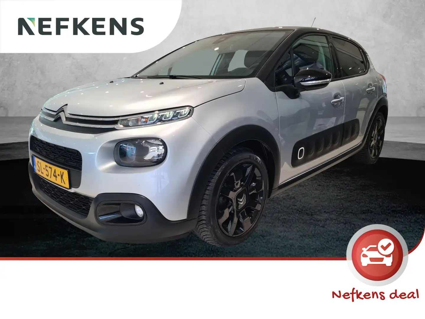 Citroen C3 1.2 110 pk Shine | Trekhaak | Camera | Navigatie | Grijs - 1