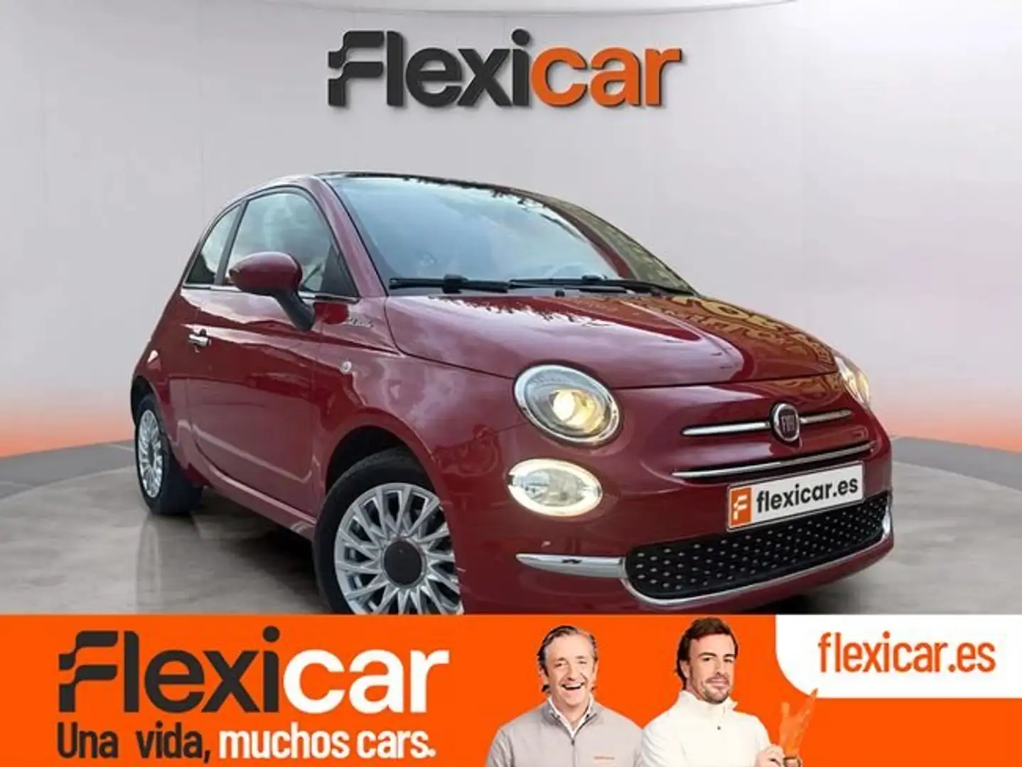Fiat 500 Club 1.0 Hybrid 51KW (70 CV) Rouge - 1