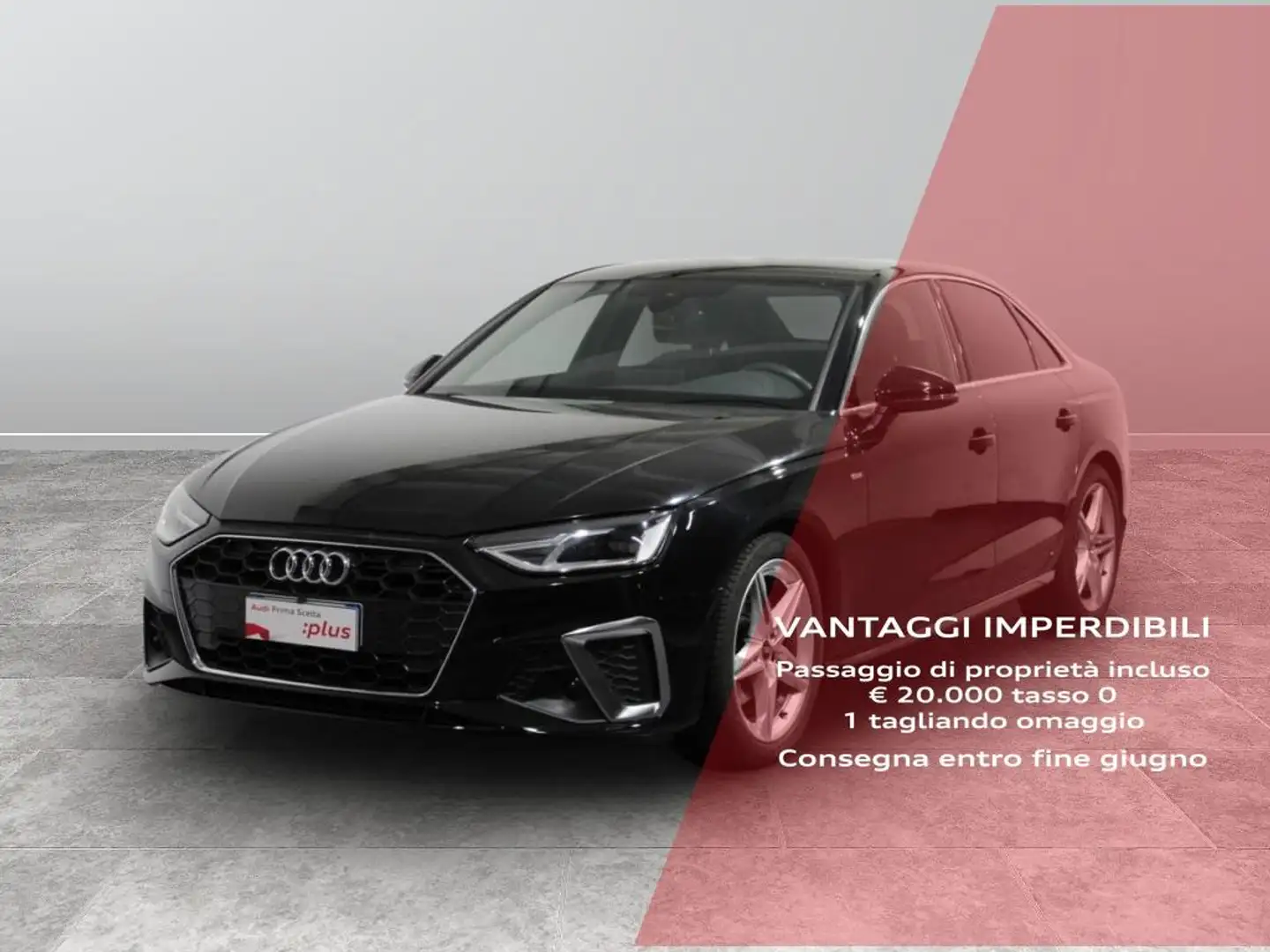 Audi A4 35 2.0 tdi mhev S line Edition 163cv s-tronic Nero - 1