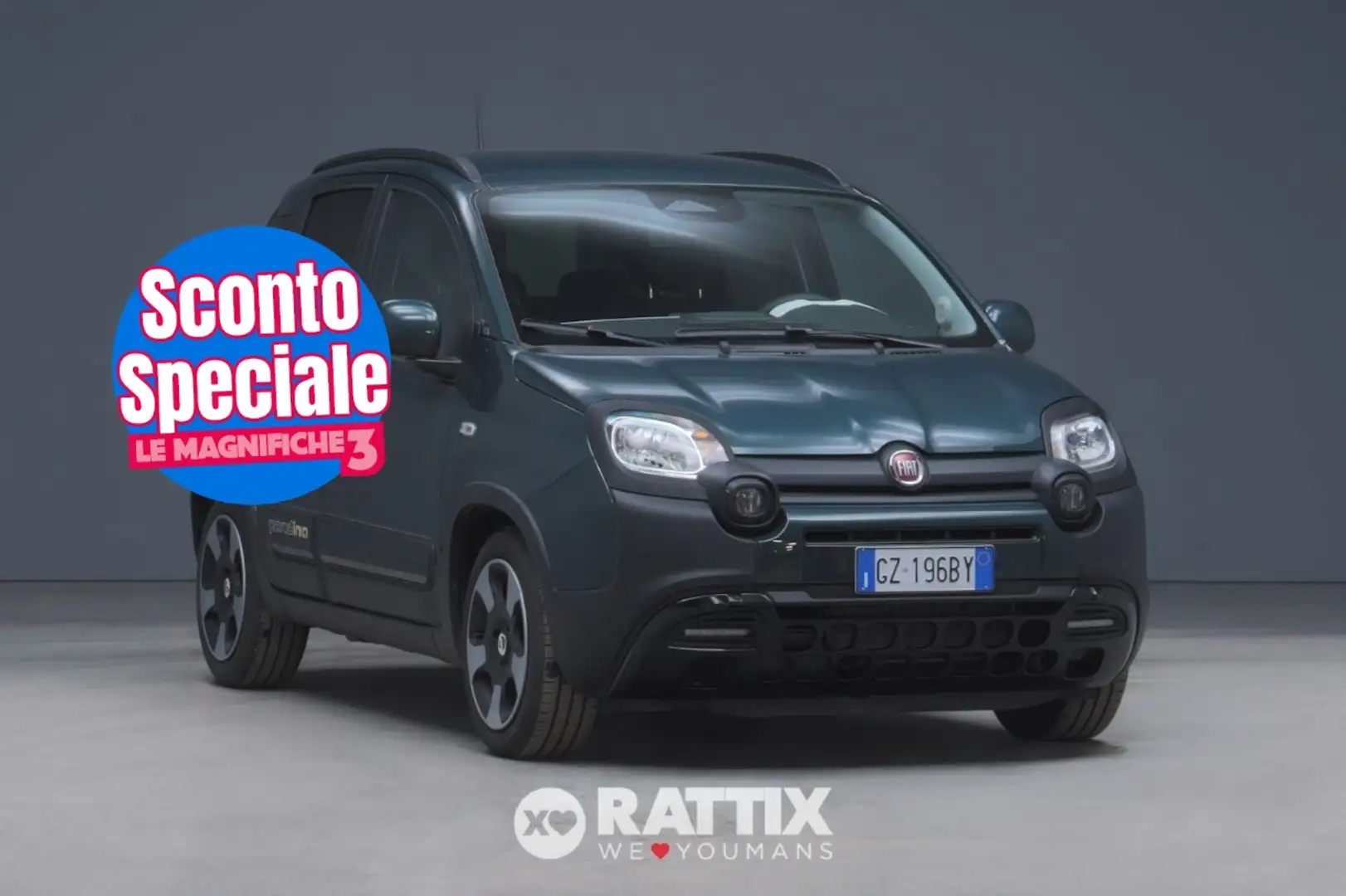 Fiat Panda Pandina 1.0 firefly hybrid 70CV Cross Verde - 1