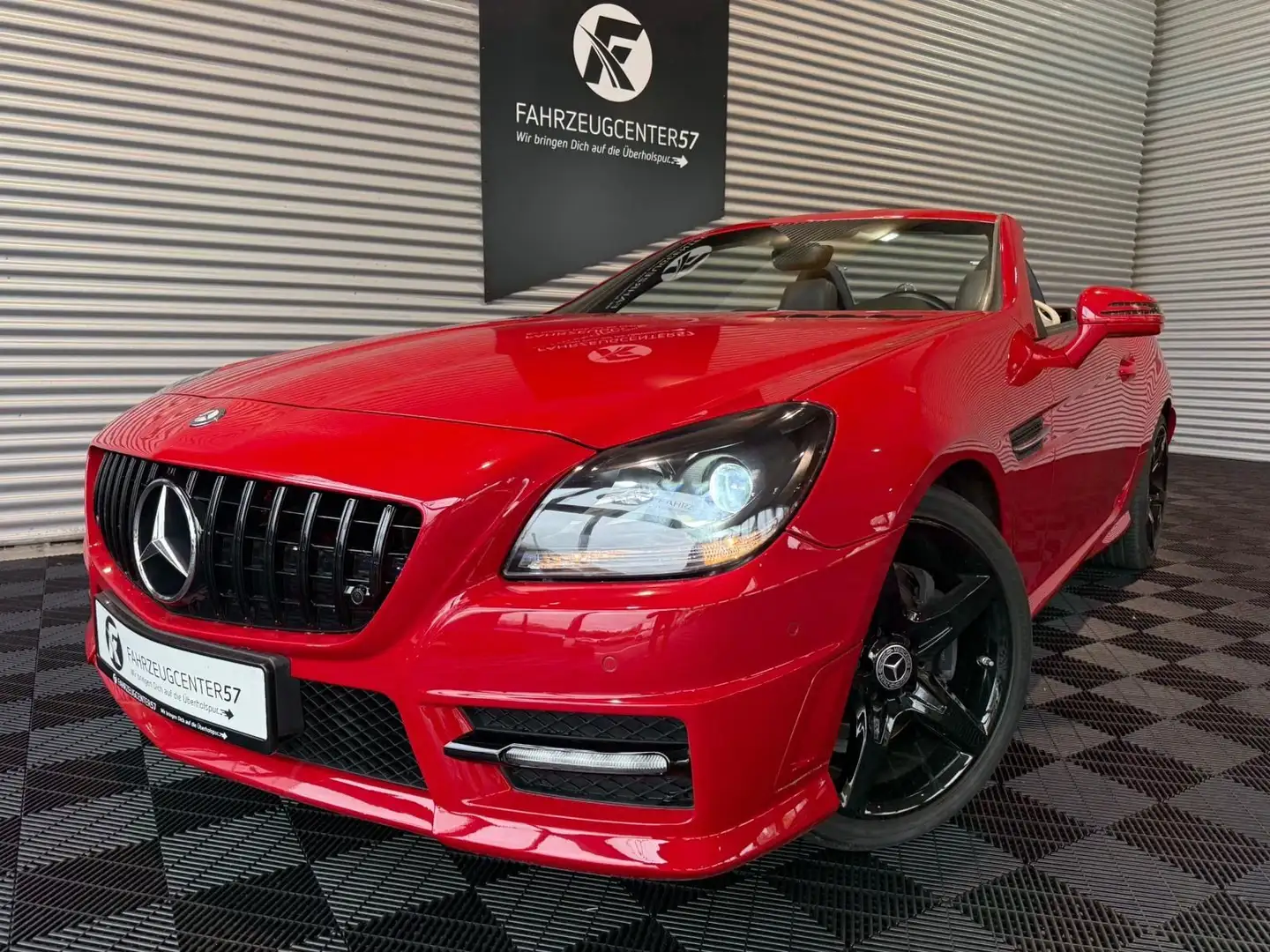 Mercedes-Benz SLK 350 /RFK/PDC/BI-XENON/CARPLAY/HARMAN&KARDON Rot - 1