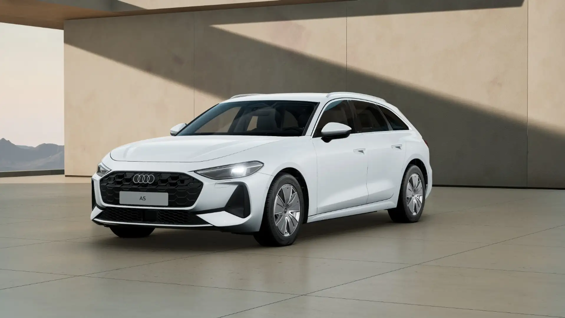 Audi A5 Avant TFSI S tro. LED virt. Cock.+ NAVI PDC+ SHZ Weiß - 2