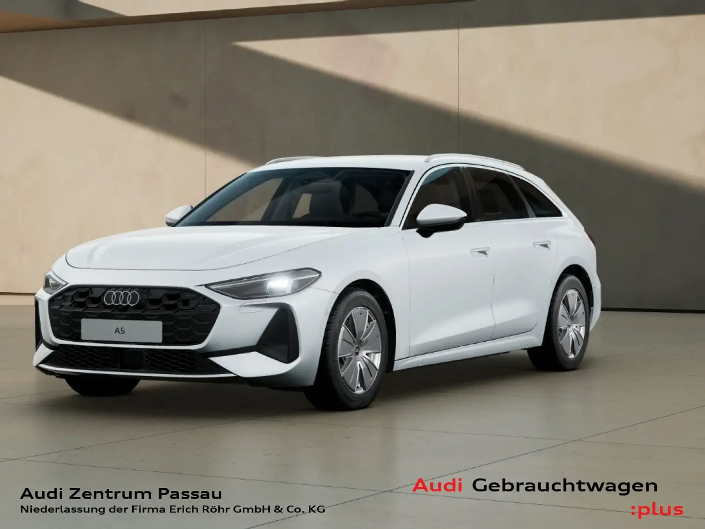 Audi A5 Avant TFSI S tro. LED virt. Cock.+ NAVI PDC+ SHZ Weiß - 1