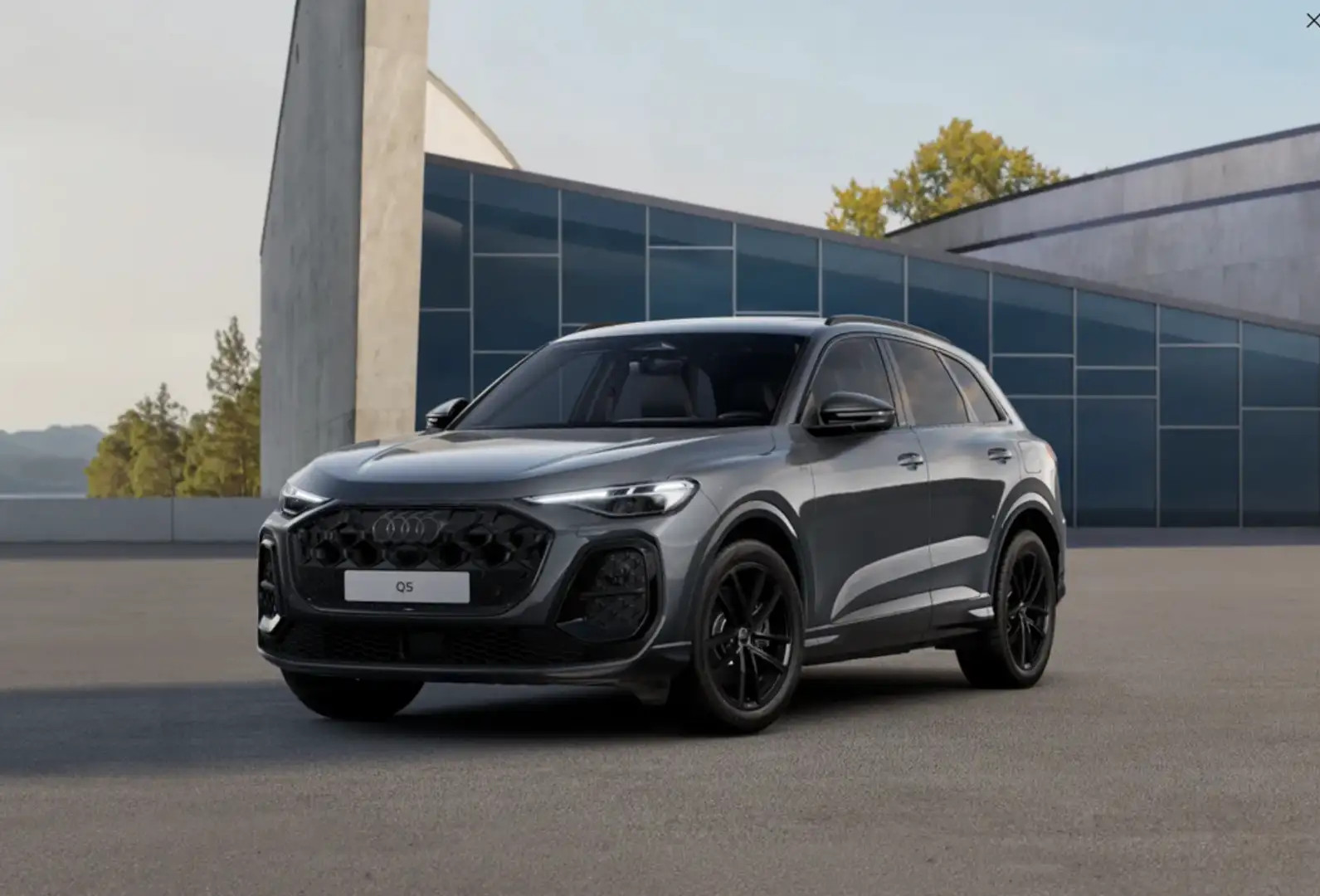 Audi Q5 50 TFSIe Black line quattro-ultra S tronic Grijs - 1