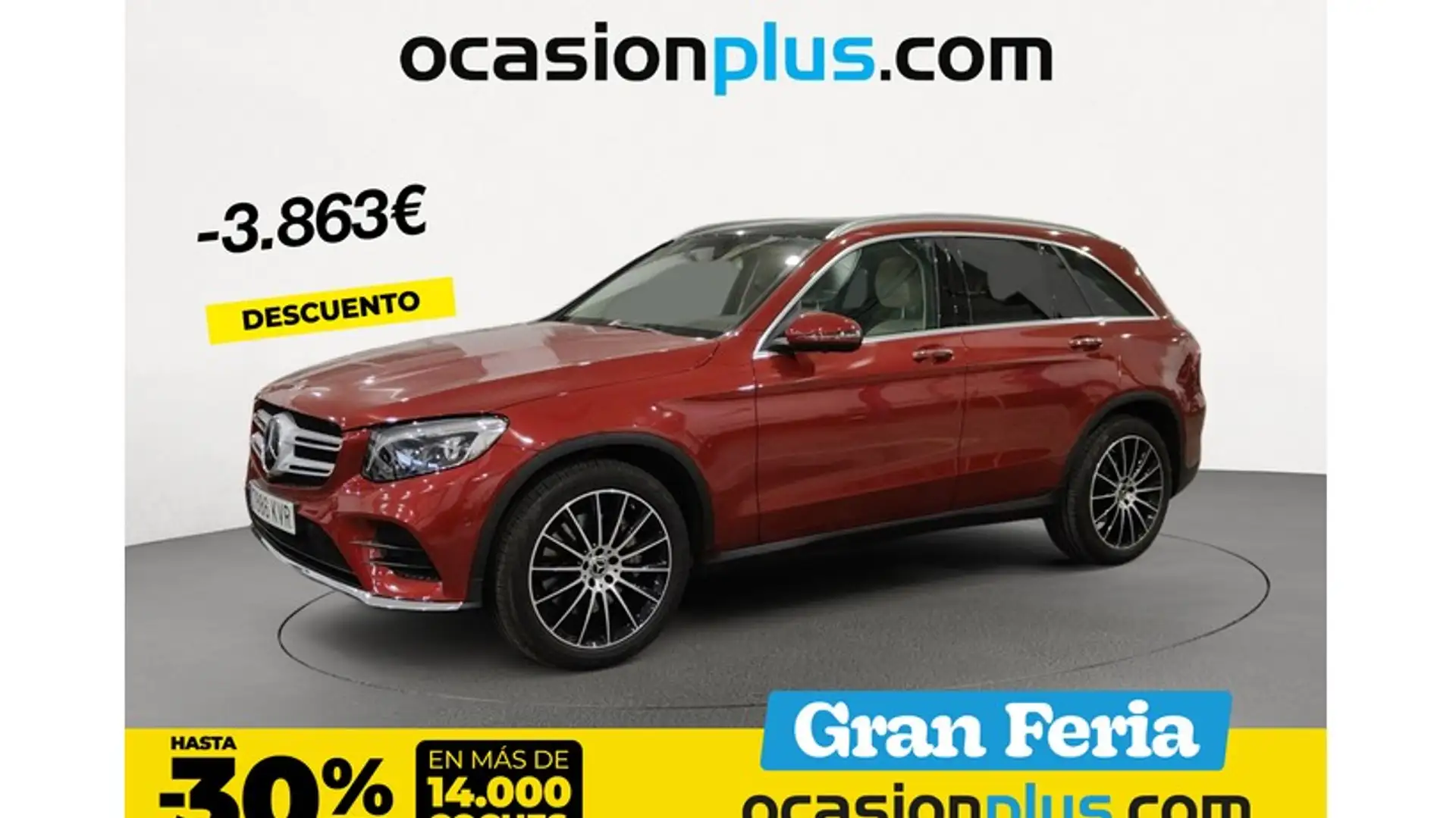 Mercedes-Benz GLC 250 4Matic Aut. Rot - 1