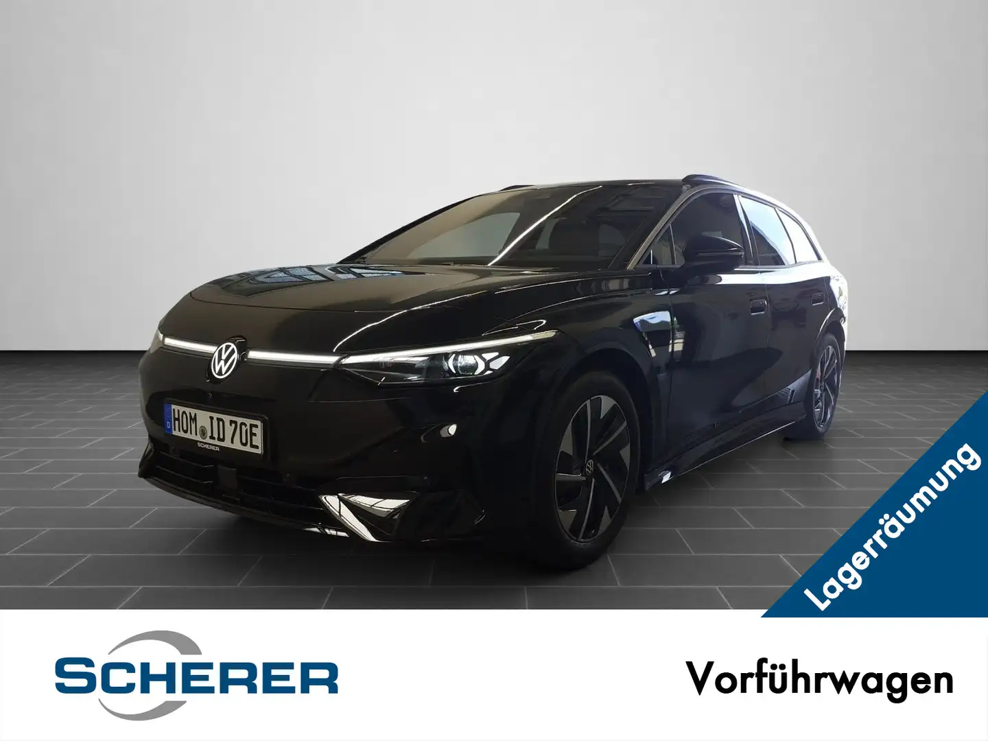 Volkswagen ID.7 Tourer Pro 77 kWh AHK,Exterieur,Interieur,Komfor Schwarz - 1