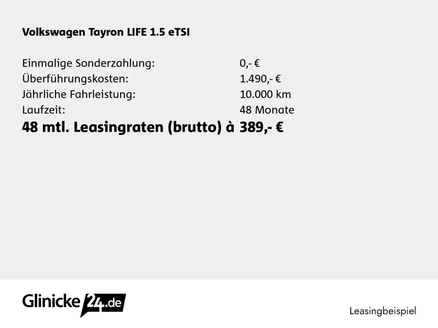 Volkswagen Tayron 1.5 eTSI DSG Life *FREI KONFIGURIERBAR* Grau - 2