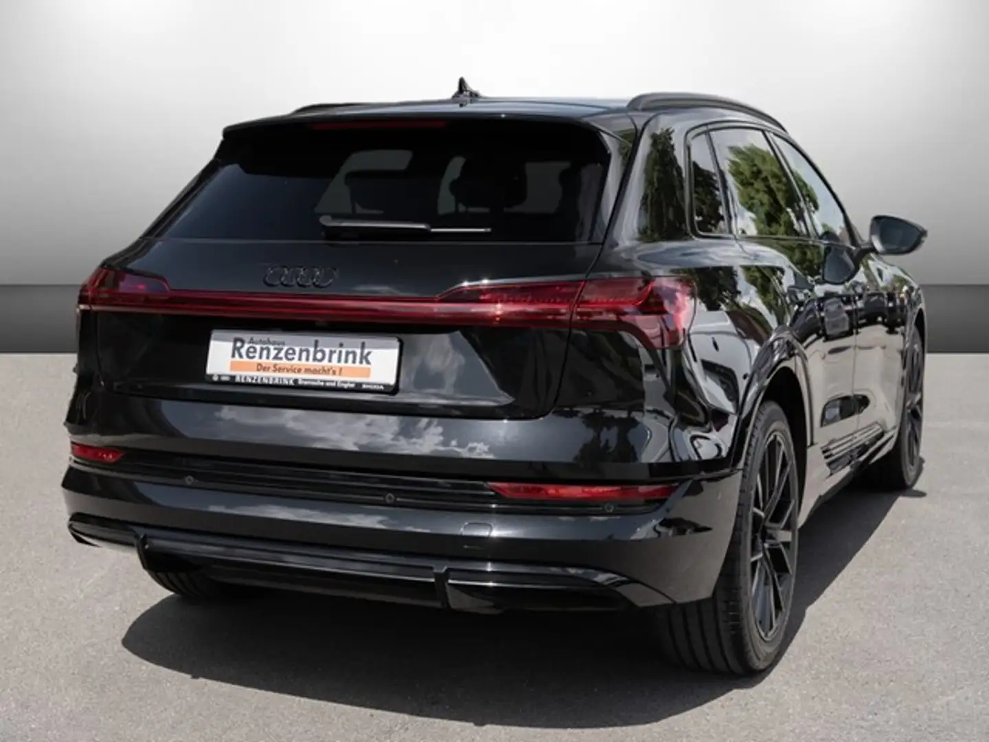 Audi e-tron 50 quattro S line LUFTFEDERUNG+AHK+MATRIX+B&O+RFK Schwarz - 2