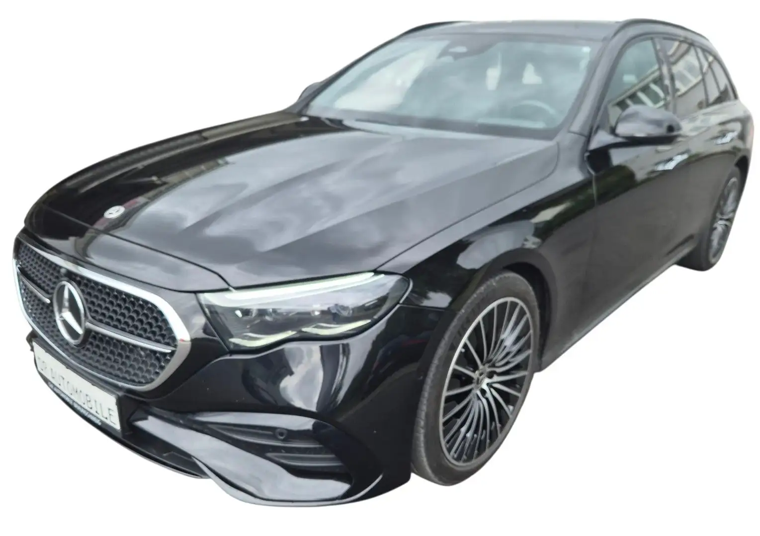 Mercedes-Benz E 220 d AMG Line Advanced  ACC AHK CAM Leder Schwarz - 1