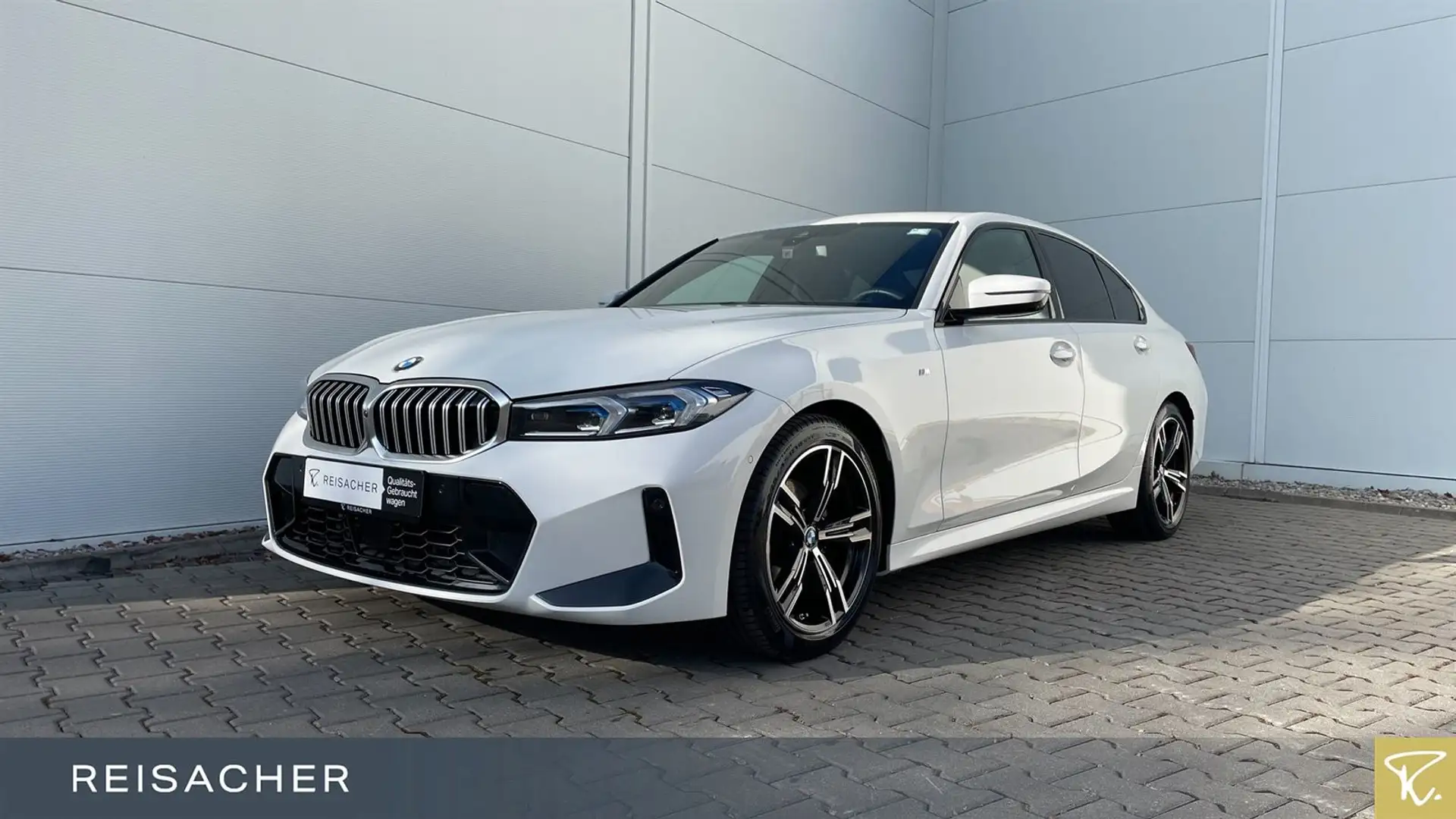 BMW 320 d xDrive Lim M Sport,LCPro.HuD,AHK,ACC Weiß - 1