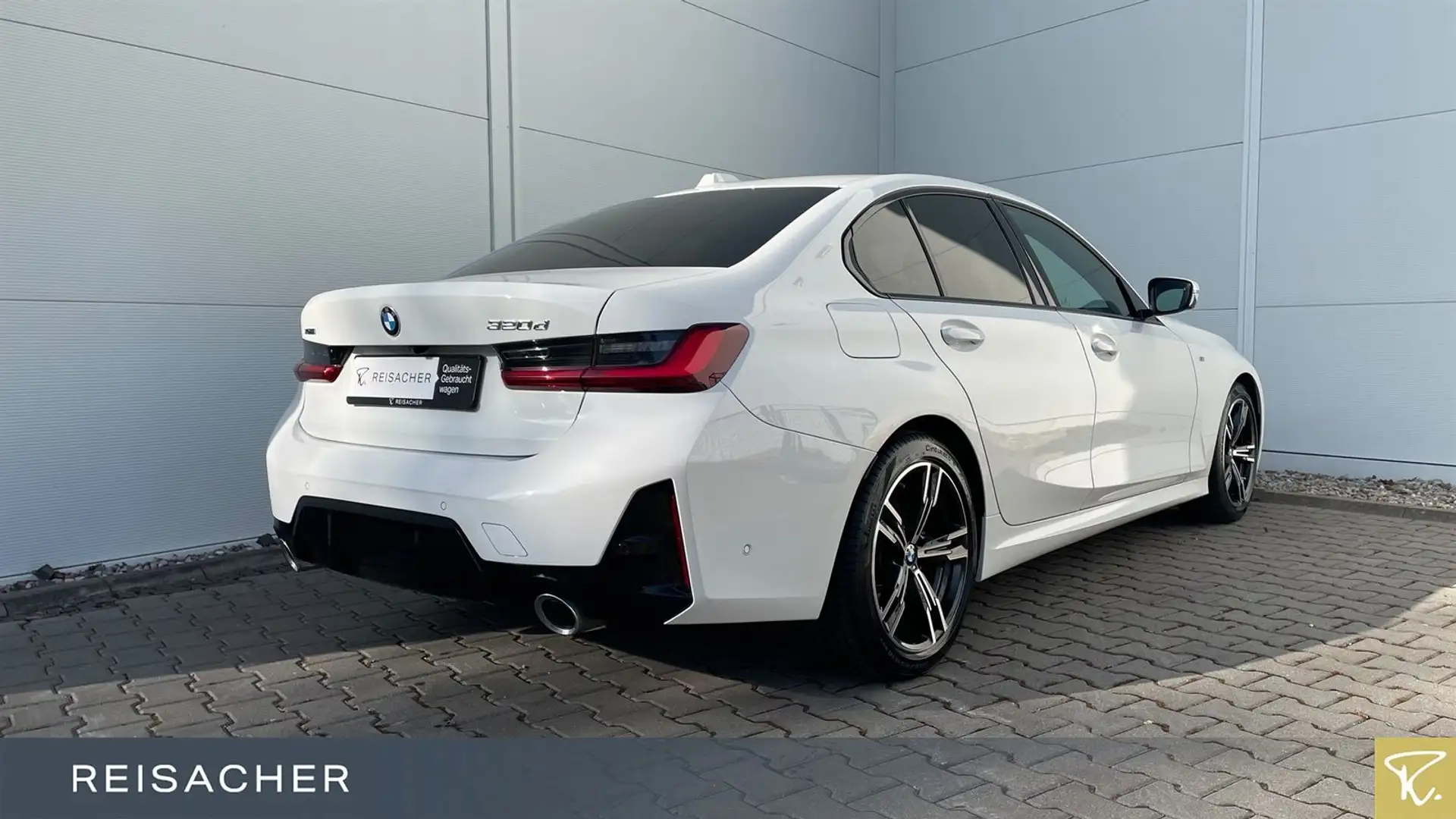 BMW 320 d xDrive Lim M Sport,LCPro.HuD,AHK,ACC Weiß - 2