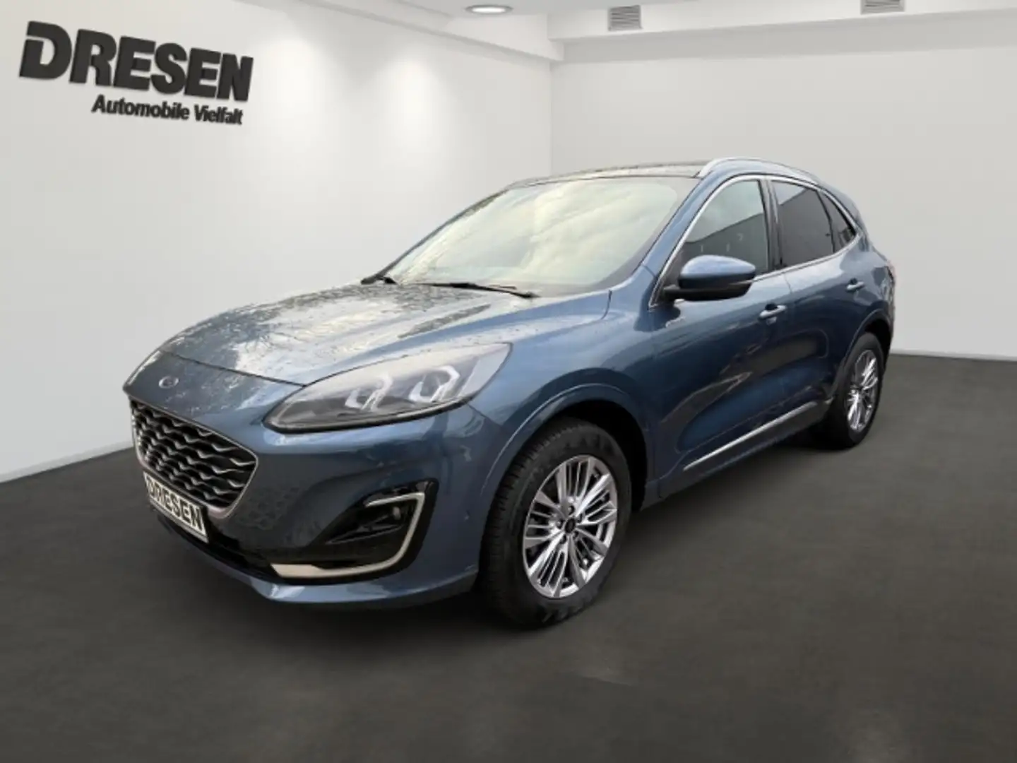 Ford Kuga Vignale+Abstandswarner+Navi+Sitzheizung+Kamera+Len Azul - 1