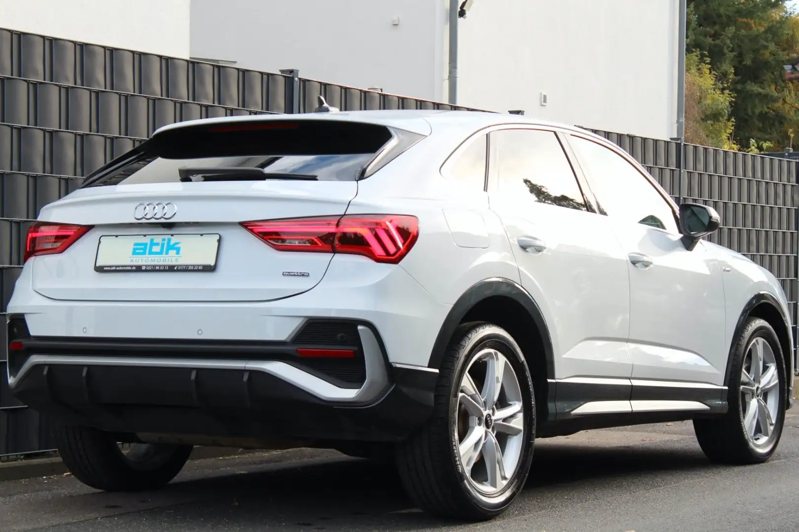 Audi Q3 Sportback 45 TFSI qu. S-LINE LED VIRTUAL+ KAM Blanc - 2