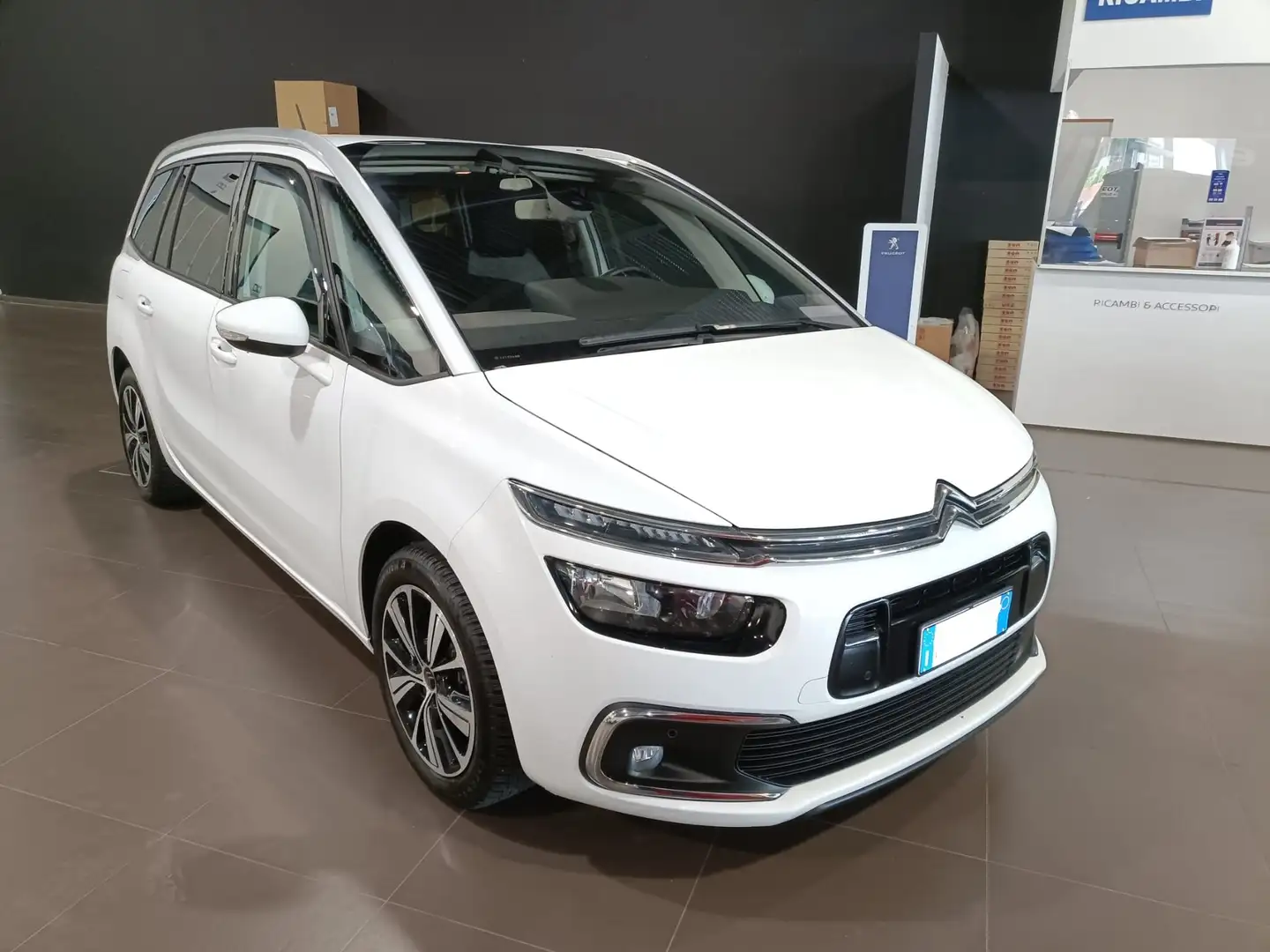 Citroen Grand C4 SpaceTourer C4 Grand Spacetourer 1.6 bluehdi Business s Bianco - 2