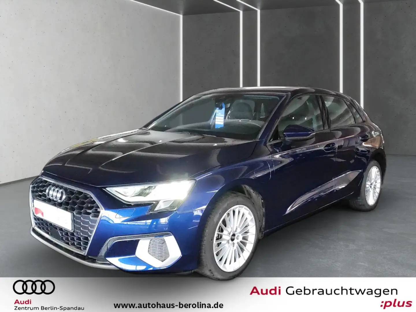 Audi A3 40 TFSI e Adv. S tronic *NAV+*SHZ* Blau - 2
