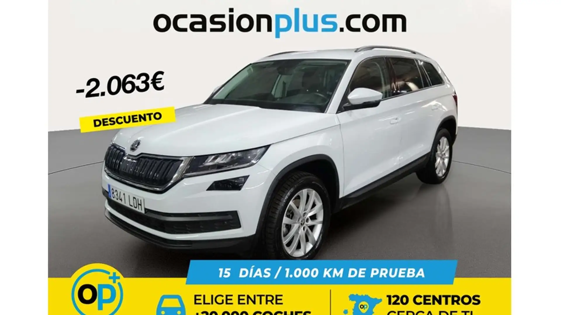 Skoda Kodiaq 1.5 TSI Ambition 4x2 110kW Blanc - 1
