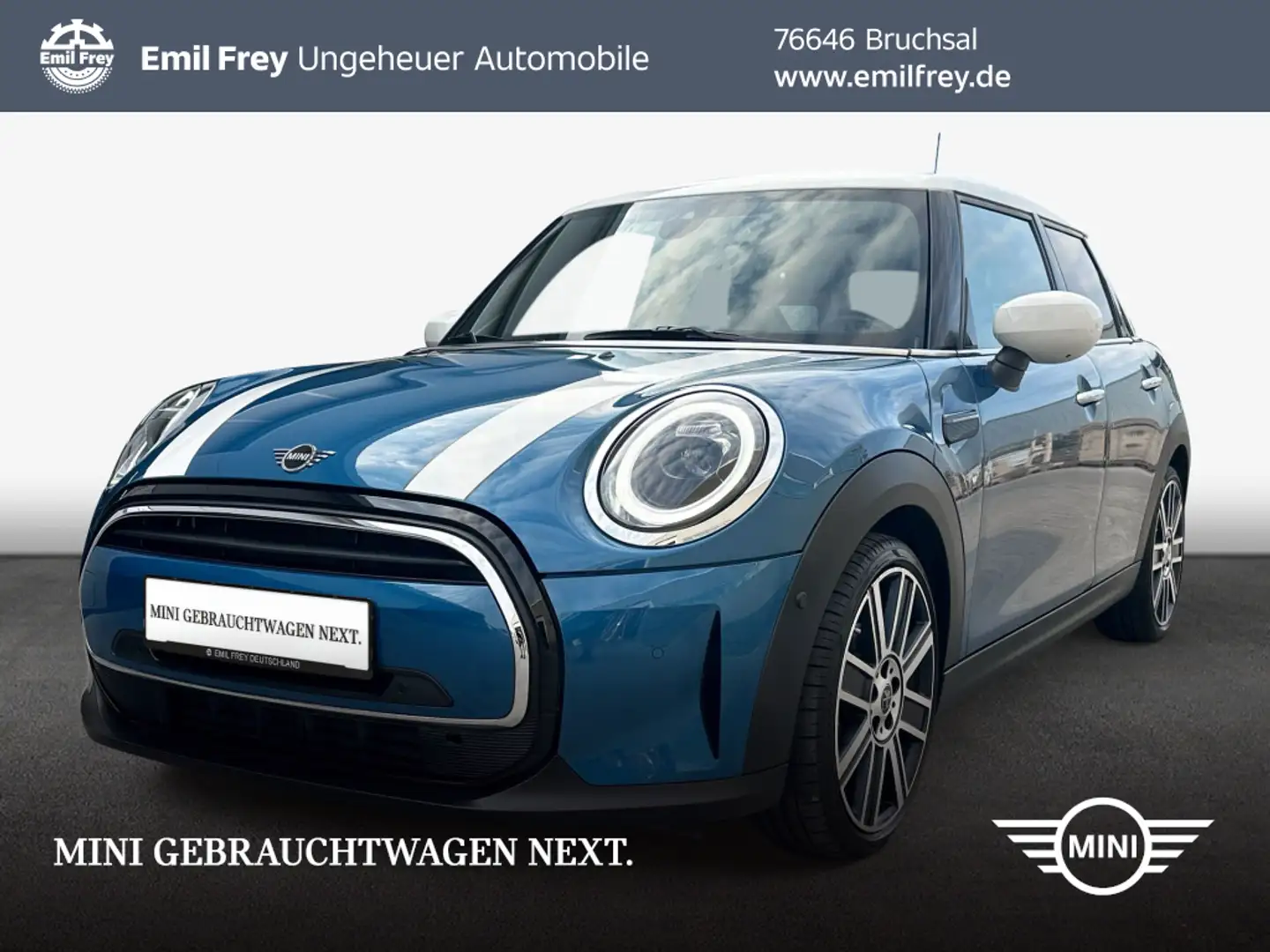 MINI Cooper Cooper Aut. MINI Yours Trim Navi Head-Up LED Bleu - 1