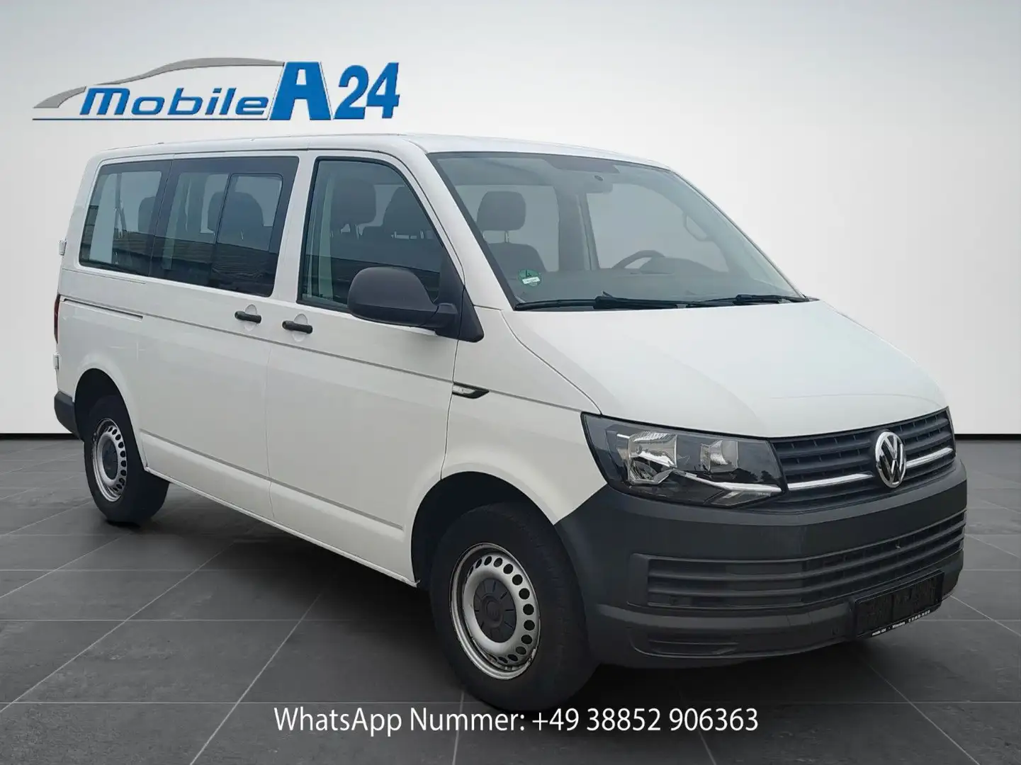 Volkswagen T6 Kombi T6 1. Hand  9-Sitzer Heckflügeltüren Weiß - 1