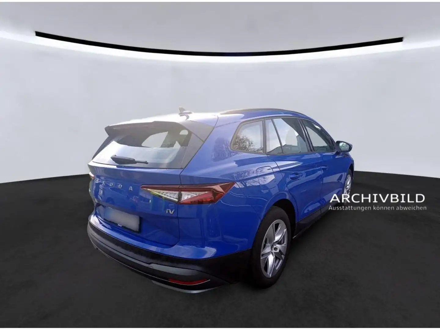 Skoda Enyaq iV Loft NAVI VIRT LEDER KAM LED CARPLAY Blau - 2