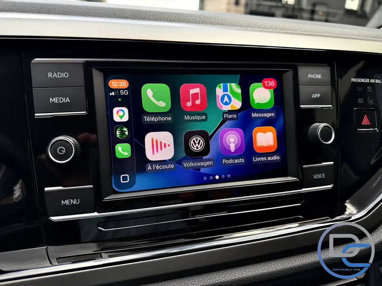 Volkswagen Polo 1.0 TSI 95CV EURO6D CARPLAY XENONS CAP AV-AR VUE SUR ECRAN, миниатюра 10