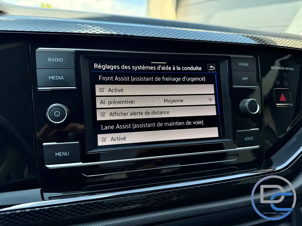 Volkswagen Polo 1.0 TSI 95CV EURO6D CARPLAY XENONS CAP AV-AR VUE SUR ECRAN, миниатюра 15