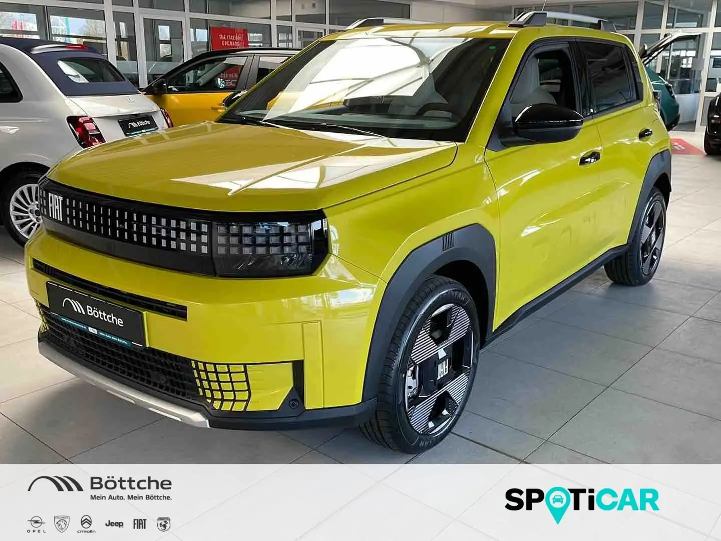 Fiat Grande Panda Sonderedition AT/LED/Navi/Shz/Kamera/Klimaauto/Ass Jaune - 1