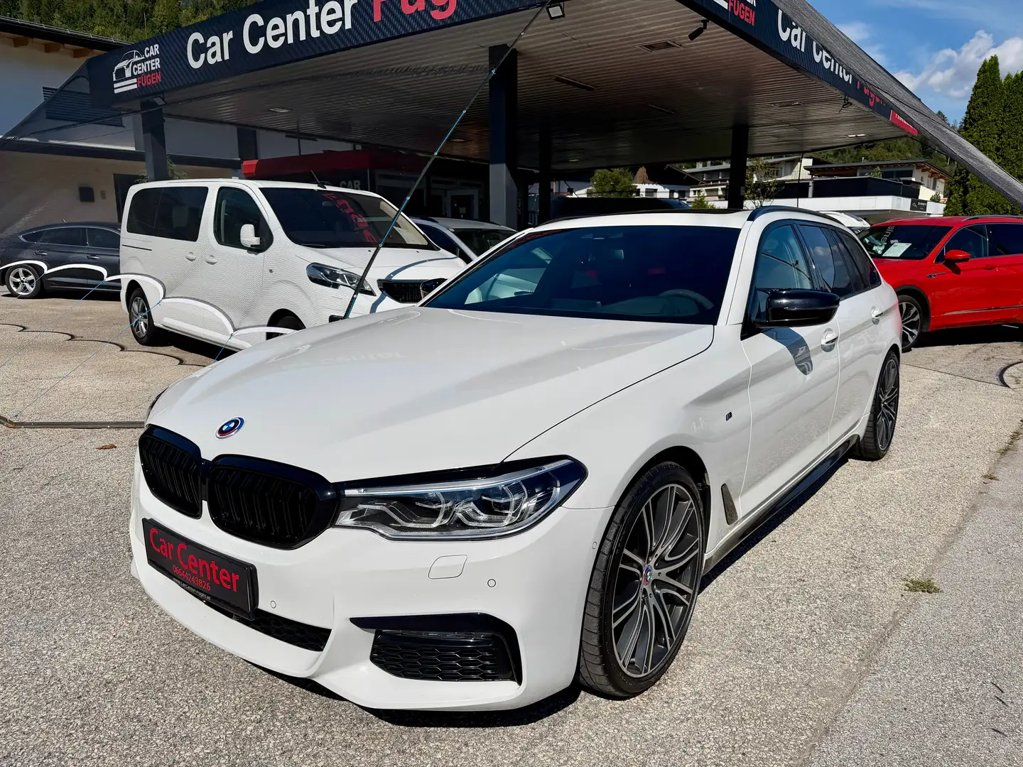 BMW 530 530 d xDrive M Sport 20zoll Weiß - 1