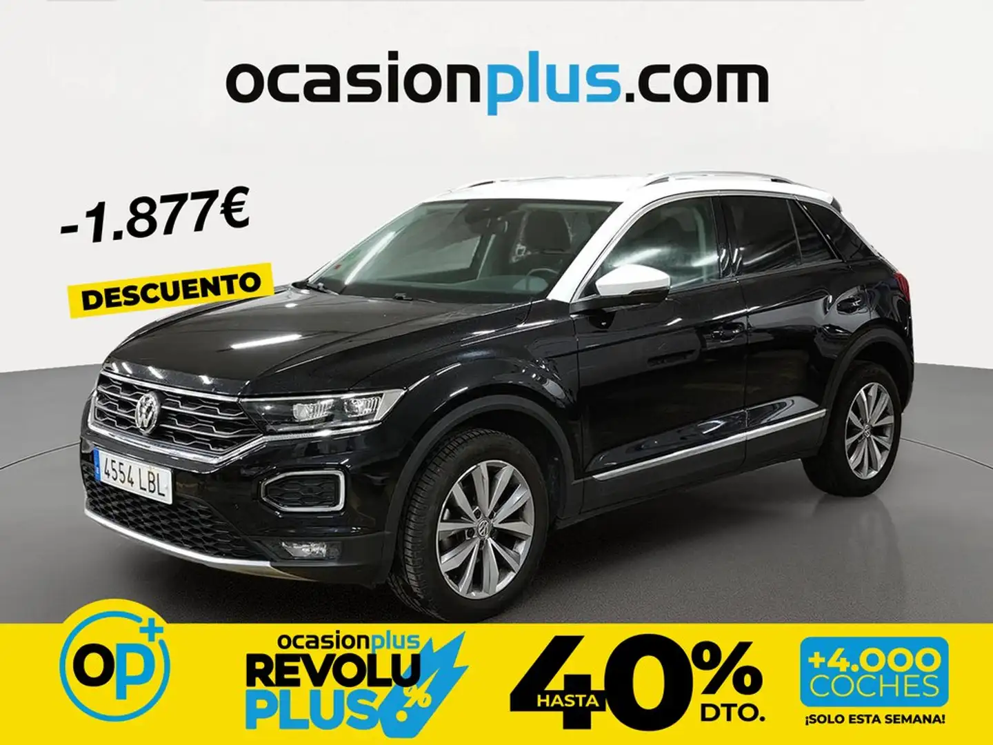 Volkswagen T-Roc 1.0 TSI Advance Style Schwarz - 1