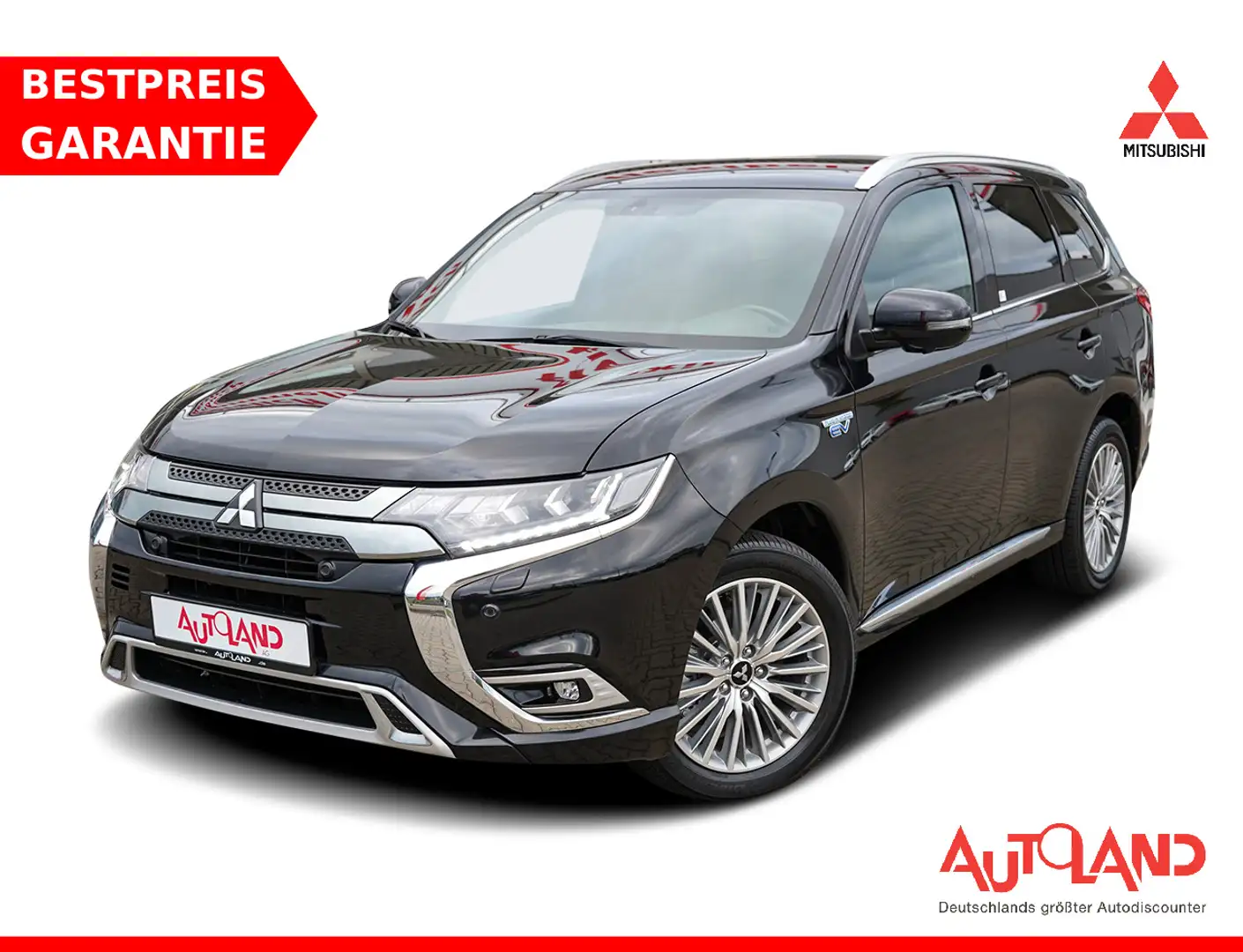 Mitsubishi Outlander 2.4 PHEV Intro Edition 4WD LED 360° Schwarz - 1