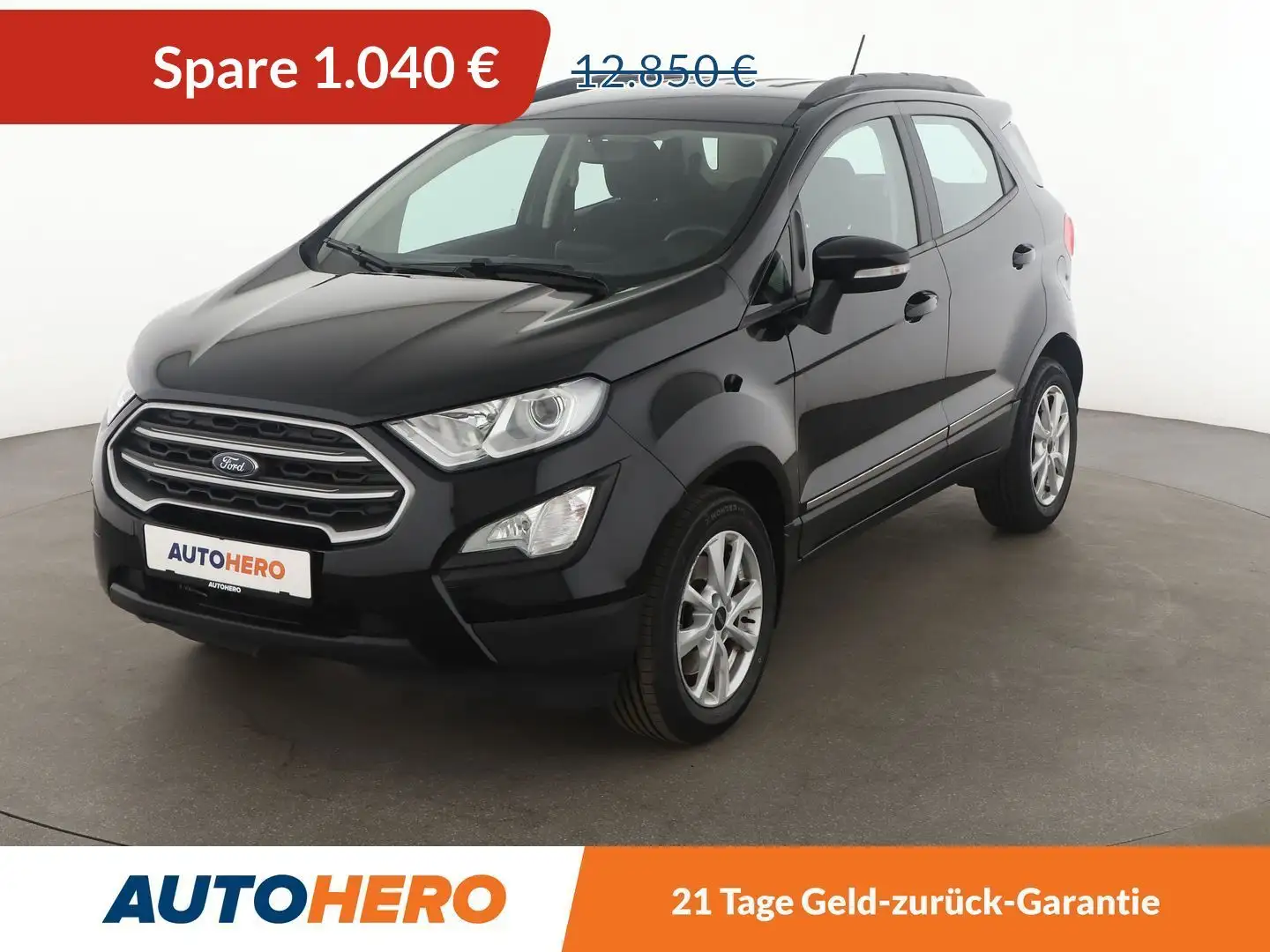 Ford EcoSport 1.0 EcoBoost Trend*PDC*SHZ*KLIMA*GARANTIE* Schwarz - 1