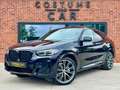 BMW X4 Pack M - Toit ouvrant - Full cuir marron Bleu - thumbnail 1