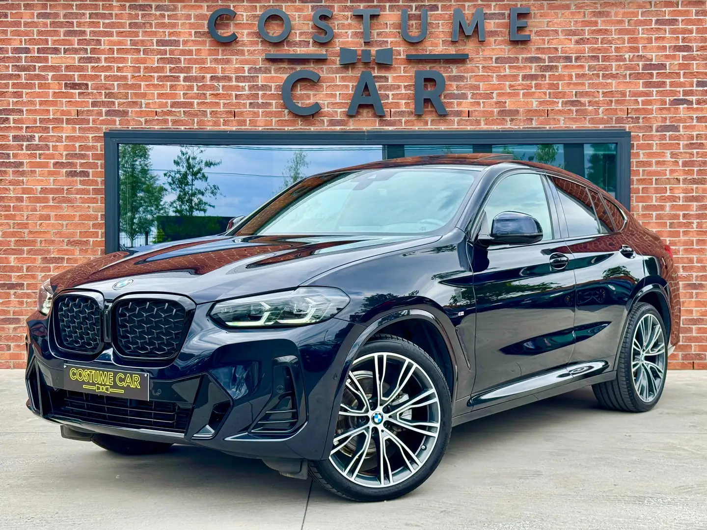BMW X4 Pack M - Toit ouvrant - Full cuir marron Bleu - 1